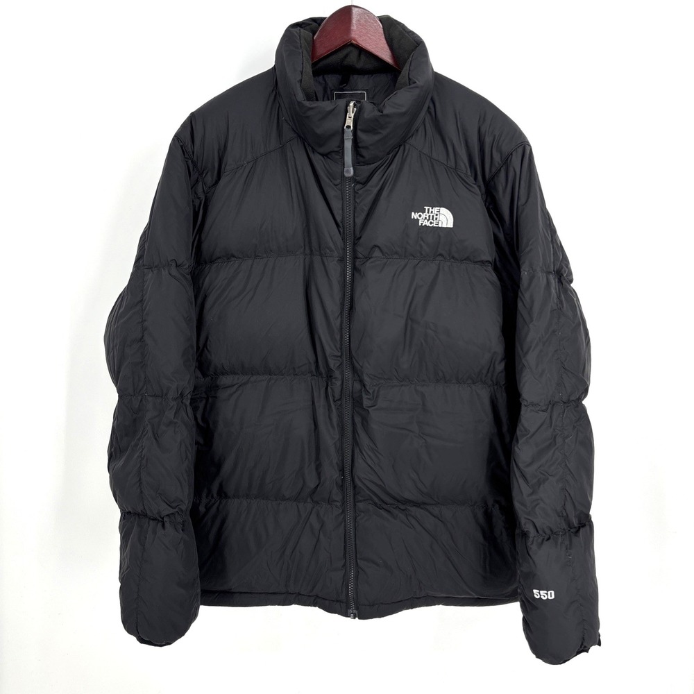 North Face‎ Men's XL Black 550 Down Puffer Jacket Coat NICE CDTN!